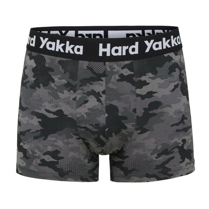 Hard Yakka Mens Cotton Trunk 5 Pack Elastic Waistband Trunks Underwear Y26578-KarWorkwear