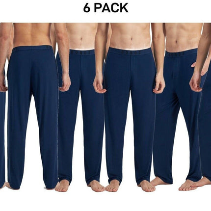 Bonds Mens Sleep Viscose Bamboo Pant Comfy Fit Side Seam Pockets 6 Pack MW9L-KarWorkwear