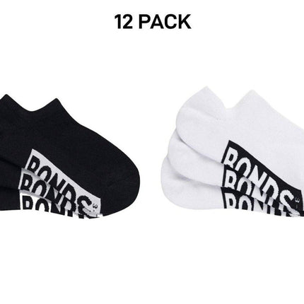 Bonds Womens Cushioned No Show Socks Extra Comfort and Smooth Toe 12 Pack LXPX3N-KarWorkwear