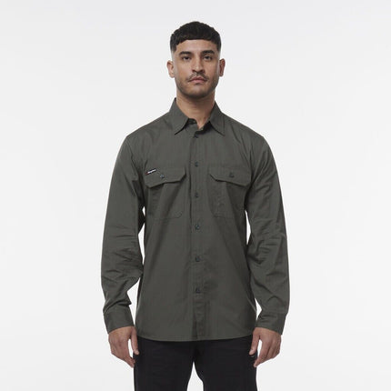 KINGGEE Mens Workcool Lightweight Workshirt Vented Breathable Shirt K14031-KarWorkwear