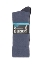 Bonds Mens Bamboo Crew Socks Fine Seams Comfy Toes & Ankle Support 6 Pack SZFQ5W-KarWorkwear