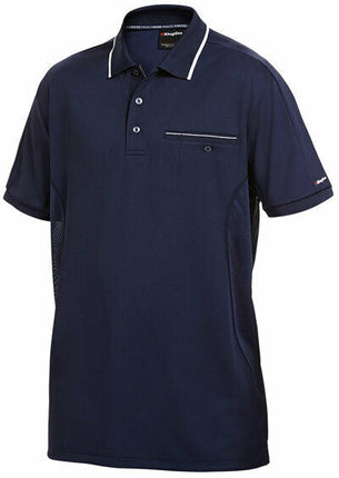KingGee Mens Workcool Polo Short Sleeve Hyperfreeze Workwear Work Shirt K69789-KarWorkwear