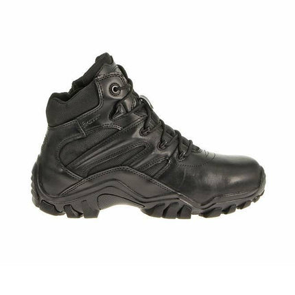 Mens Bates Tactical Delta 6 Boots Shoes Side Zip Lace Leather ICS Comfort E72012-KarWorkwear