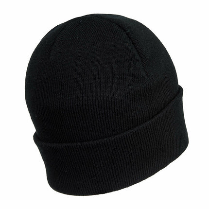 Portwest Mens Beanie Hat LED Head Light USB Rechargeable Warm Work Comfort B029-KarWorkwear