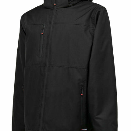 KingGee Winter Insulated Jacket Weather Rain Waterproof Hood Fleece K05025-KarWorkwear