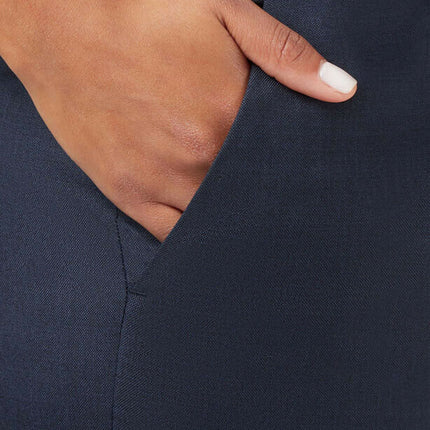 NNT Womens Sharkskin Slim Formal Detail Pants Tough Business Waistband CAT3KQ-KarWorkwear