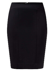 NNT Womens Ponte Knit Pencil Skirt Business Soft Comfortable Skirt CAT2JG-KarWorkwear