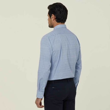 NNT Mens Avignon Abstract Stripe Long Sleeve Shirt Casual Fit Business CATJDC-KarWorkwear