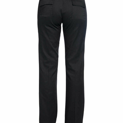 NNT Womens Black Chef Pants Elastic Waistband Drawstring Polycotton Pant CAT3S8-KarWorkwear