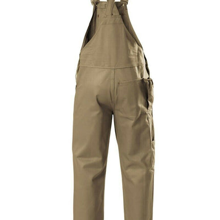 Hard Yakka Traditional Bib & Brace Overall Cotton Drill Work Safety Y01010-KarWorkwear