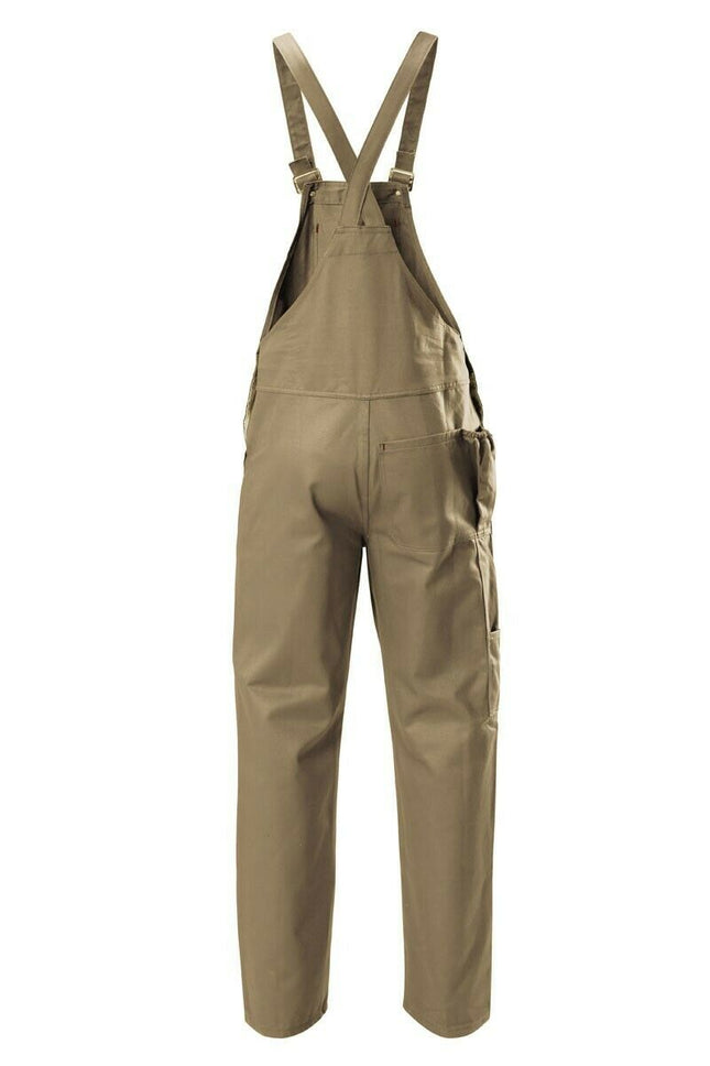 Hard Yakka Traditional Bib & Brace Overall Cotton Drill Work Safety Y01010-KarWorkwear