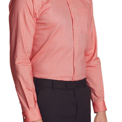 NNT Mens Long Sleeve Honeycomb Cutaway Collar Classic Shirt Business CATJ2S-KarWorkwear