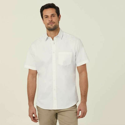 NNT Mens Avignon Short Sleeve Business Shirt Comfort Lightweight Casual CATJDN-KarWorkwear