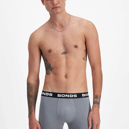 Bonds Mens Total Package Trunk Soft and Breathable Viscose Bamboo 6 Pack MWK83A-KarWorkwear