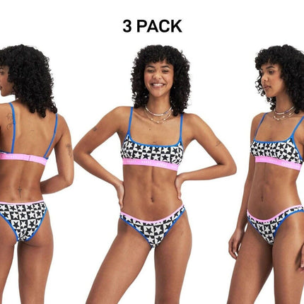 Bonds Womens Icons Kini Comfy Soft & Confident Stretch Seams Undies 3 Pack WREG-KarWorkwear