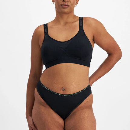 Bonds Womens Damn Dry Active Hi Bikini Protect Odours & Light Leaks 6 Pack WRJCA-KarWorkwear