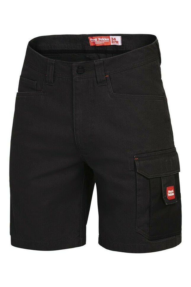Hard Yakka Legends Shorts Cargo Cotton Work Tradie Cordura Tough Y05066-KarWorkwear