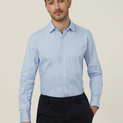 NNT Mens Business Long Sleeve Shirt Avignon Regular Fit Formal Shirts CATJDG-KarWorkwear