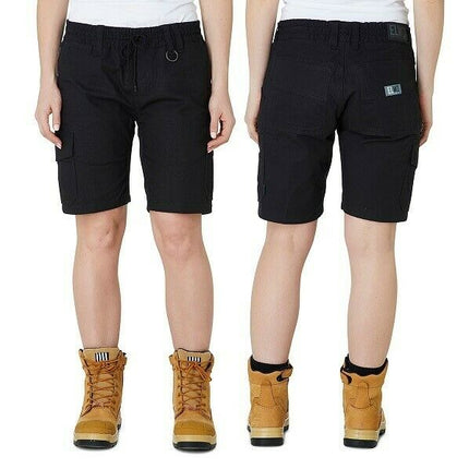 Womens Elwood Elastic Utility Shorts Cargo Phone Pocket Work Tough Comfy EWD602-KarWorkwear