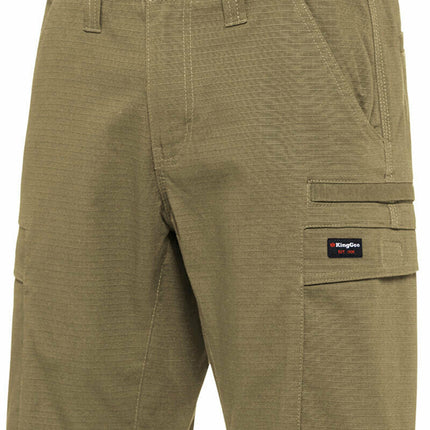 KingGee Mens Workcool Pro Shorts Comfort Stretch Work Cargo Tough Ripstop K17006-KarWorkwear
