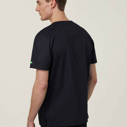 NNT Uniform Mens Next Gen Anti Bacterial Carl Scrub Top V-neck Nurse Work CATRFV-KarWorkwear
