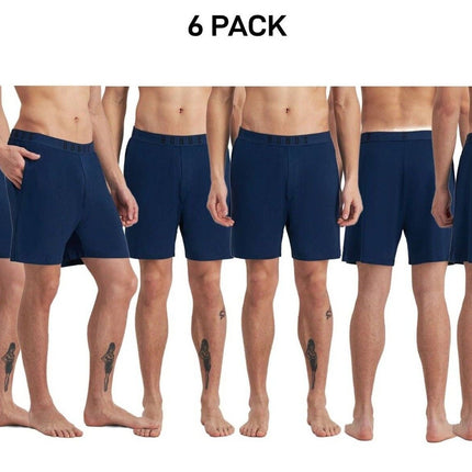 Bonds Mens Sleep Viscose Bamboo Short Comfy Soft Elastic Waistband 6 Pack MW9M-KarWorkwear