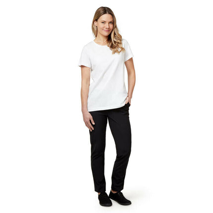 NNT Womens Formal Short Sleeve Crew Neck Tee Classic Fit Cotton Stretch CATUDM-KarWorkwear