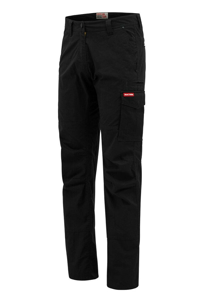 Womens Hard Yakka 3056 Work Pants RipStop Cargo Modern Stretch Slim Y08930-KarWorkwear