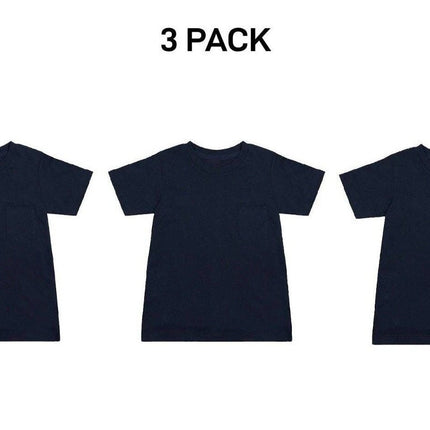 Bonds Kids Next Gen Crew Tee Cotton Shirt Perfect Comfort and Style 3 Pack KVRHK-KarWorkwear