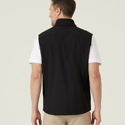 Mens NNT Warm Bonded Fleece Sleeveless Zip Vest Black Navy Business Smart CATF2H-KarWorkwear