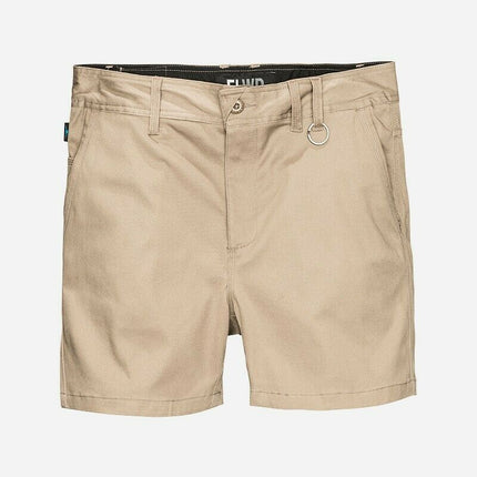 Mens Elwood Work Basic Shorts Stretch Twill Reinforced Pockets Tradie EWD202-KarWorkwear