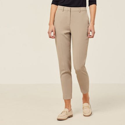 NNT Womens Crepe Stretch Lightweight  Classic High Waist Cropped Pant CAT3YC-KarWorkwear