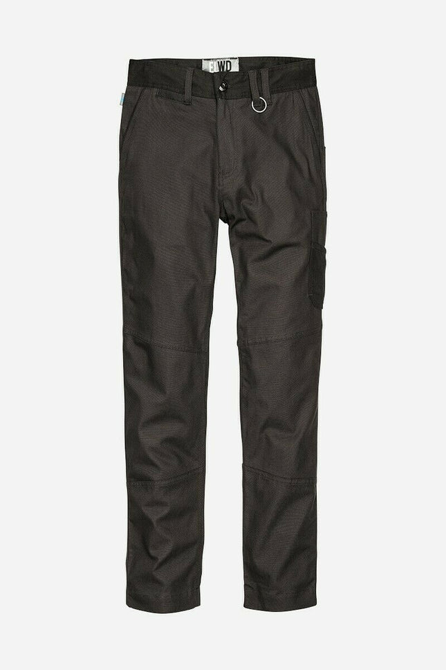 Womens Elwood Basic Work Pants Stretch Canvas Phone Pocket Tough Strong EWD502-KarWorkwear