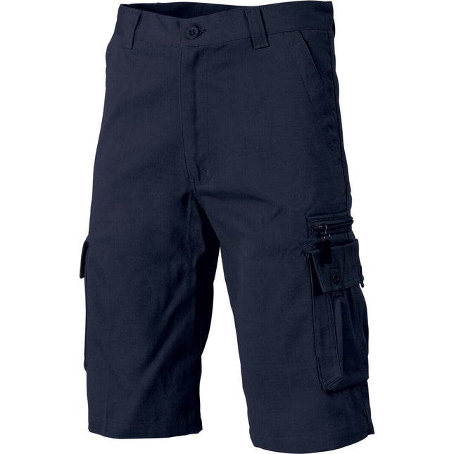 DNC Workwear Men Island Duck Weave Cargo Shorts Comfortable Tough Work 5433-KarWorkwear