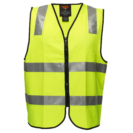 Portwest Fire Warden Zip Vest D/N 2 Tone Reflective Tape Work Safety MZ104-KarWorkwear