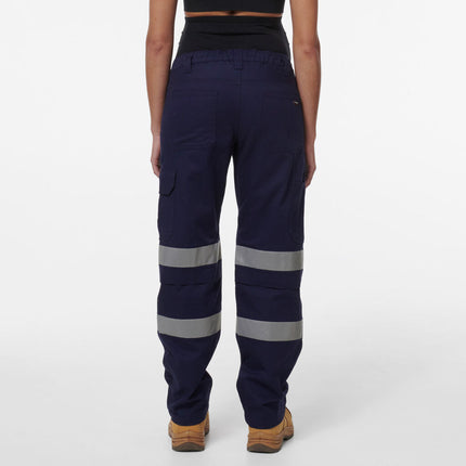 KingGee Womens Safety WorkCool Maternity Reflective Bio Motion Pant K43007-KarWorkwear