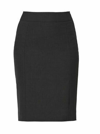 NNT Womens Business Stretch Wool Blend Panel Pencil Skirt Wool Blend  CAT2MG-KarWorkwear