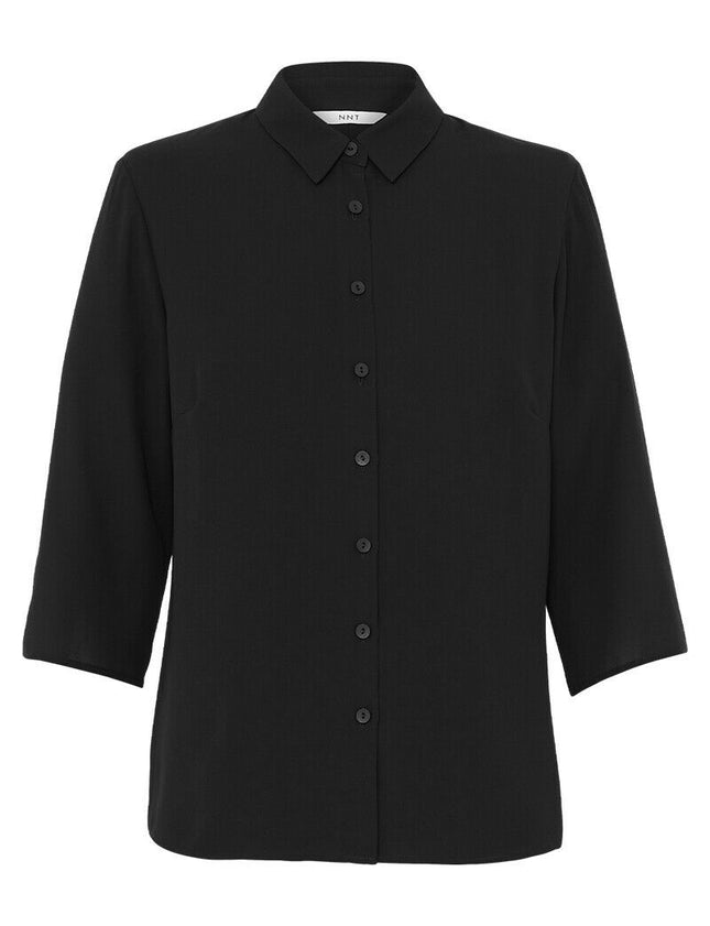 NNT Womens Business Georgie  3/4 Sleeve Pleat Back Formal Shirts Classic CATUKZ-KarWorkwear