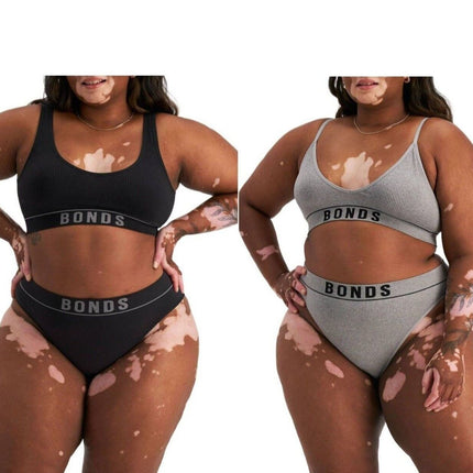 Bonds Womens Retro Rib Seamless Hi Bikini Hi Leg Comfy Smooth Stretchy WU8GT-KarWorkwear