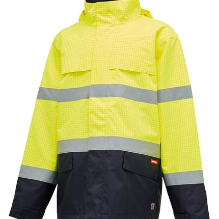 Hard Yakka Mens Antistatic Water Resistant Jacket Thermal Work Safety Y06730-KarWorkwear
