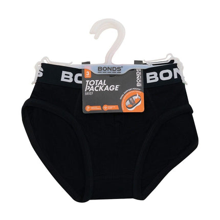 Bonds Mens Total Package Brief Moisture Wicks & Anti Chafe Panel 6 Pack MWF73A-KarWorkwear