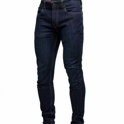 KingGee Mens Urban Coolmax Denim Slim Jeans Cotton Comfortable Gusset K13006-KarWorkwear