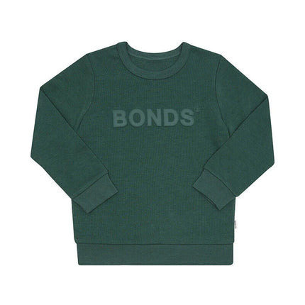 Bonds Kids Tech Sweats Pullover Super Soft Knitted Warm Cotton Poly Blend KVQTK-KarWorkwear