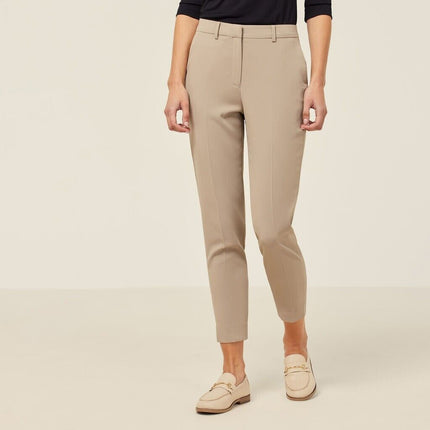 NNT Womens Crepe Stretch Lightweight  Classic High Waist Cropped Pant CAT3YC-KarWorkwear