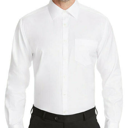 NNT Mens Long Sleeve Honeycomb Cutaway Collar Classic Shirt Business CATJ2S-KarWorkwear