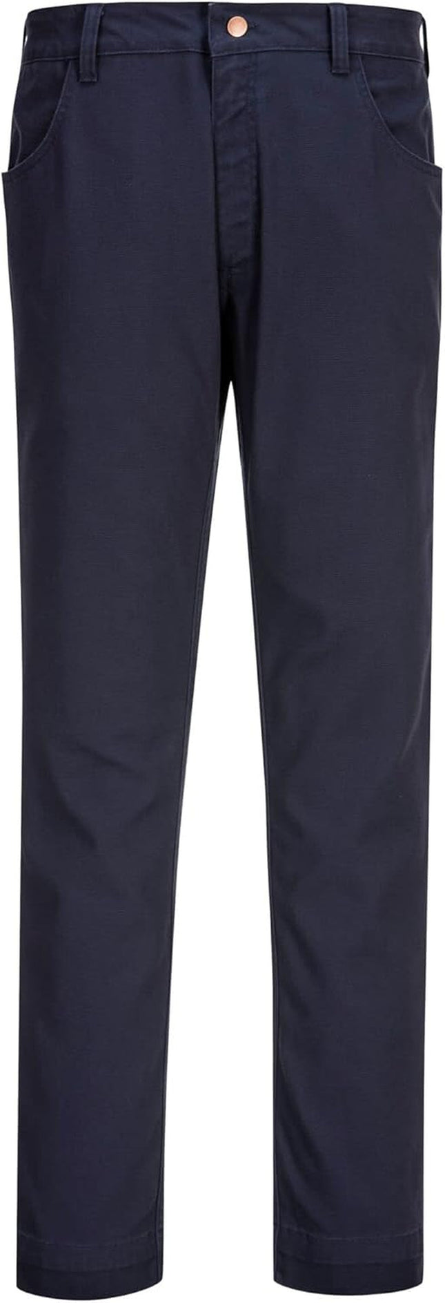 FR404 Men'S Flame Resistant Slim Fit Comfort FR Stretch Work Pants Navy, 30