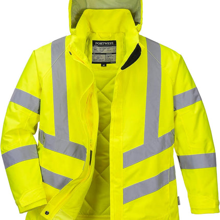 LW74 - Ladies Hi-Vis Winter Jacket