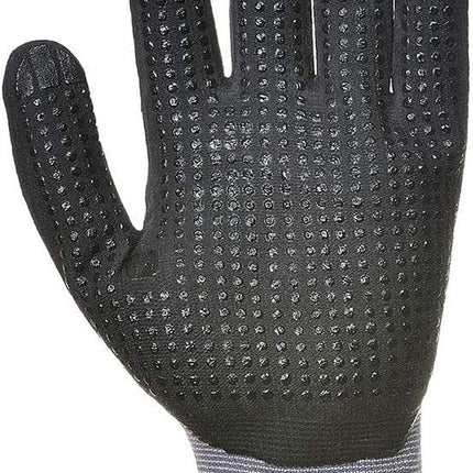 A351 Dermiflex plus Handling Glove with Pu/Nitrile Foam Palm Grip ANSI, Large