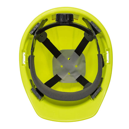 PW02 Safety Pro Hard Hat Vented Yellow