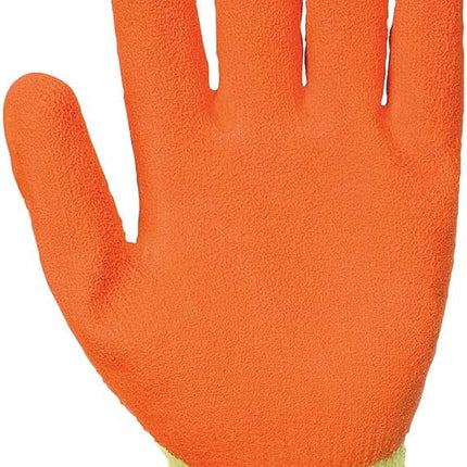 A150 Fortis Handling Cotton Work Glove with Crinkle Latex Grip ANSI, XXL